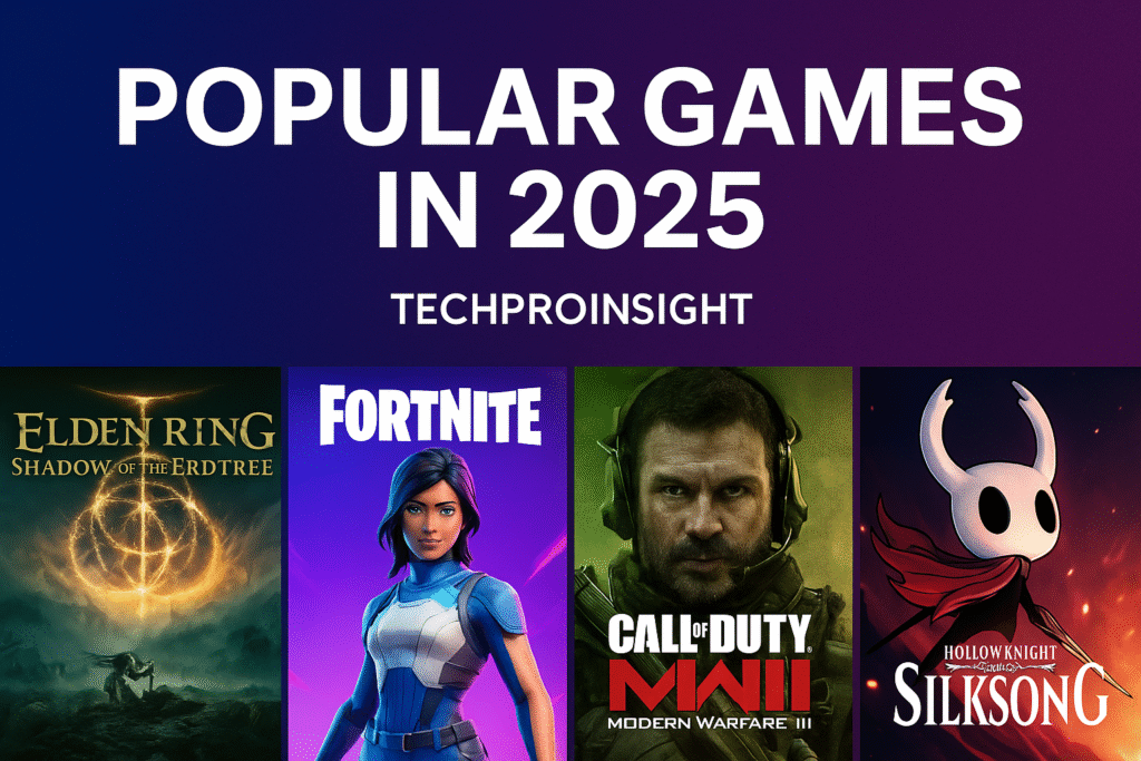 Popular Games in 2025