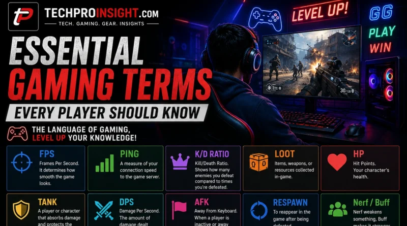 Essential Gaming Terms Every Player Should Know